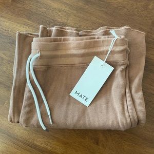 Brand new with tags Mate the Label waffle pants size XL